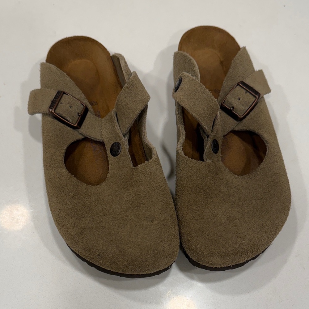 Birkenstock Mary Jane Clogs - 37 Soft Footbed